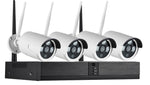 4 Channel Outdoor Wireless NVR CCTV IP Camera System 1080p 2MP