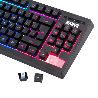 Marvo Scorpion Gaming Keyboard, Multimedia, USB 2.0
