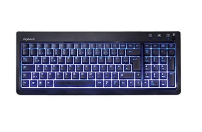 Keysonic Compact Soft-Touch Gaming Keyboard
