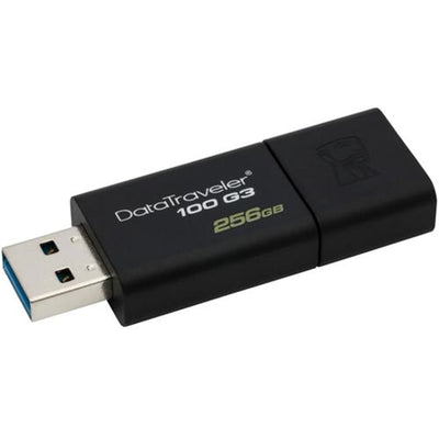 Pack of 25 -Kingston DataTraveler 100 G3 256GB USB 3.0 Black USB Flash Drive