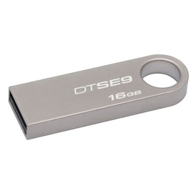 Pack of 25 - Kingston DataTraveler SE9 16GB USB 2.0 Metal Grey USB Flash Drive