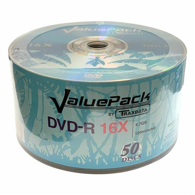 Ritek Traxdata DVD-R 16X 50PK Logo