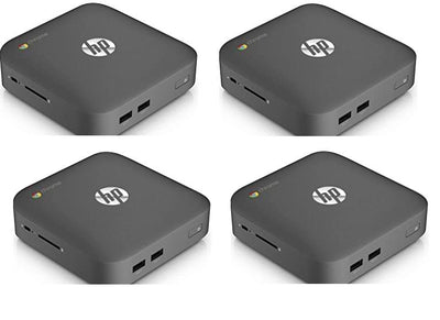 4 x Wholesale Bulk HP Chromebox 4GB RAM 16GB Black