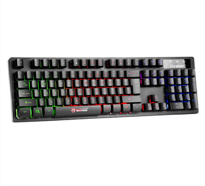 Marvo Scorpion K616A Gaming Keyboard, 3 Colour LED Backlit