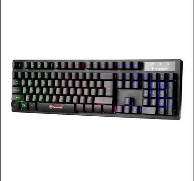 Marvo Scorpion K616A Gaming Keyboard, 3 Colour LED Backlit