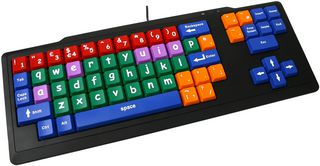Black Chunky Wired Keyboard BCL EL1B-COL-LC