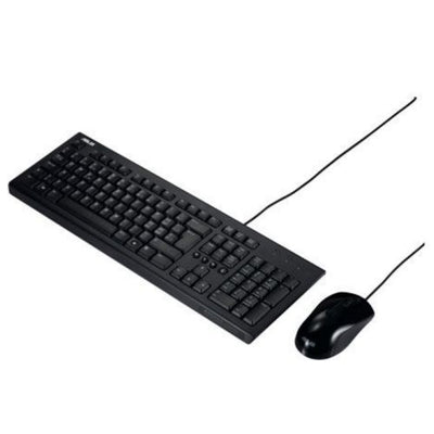 Asus Wired Keyboard and Mouse Desktop Kit, USB, Multimedia